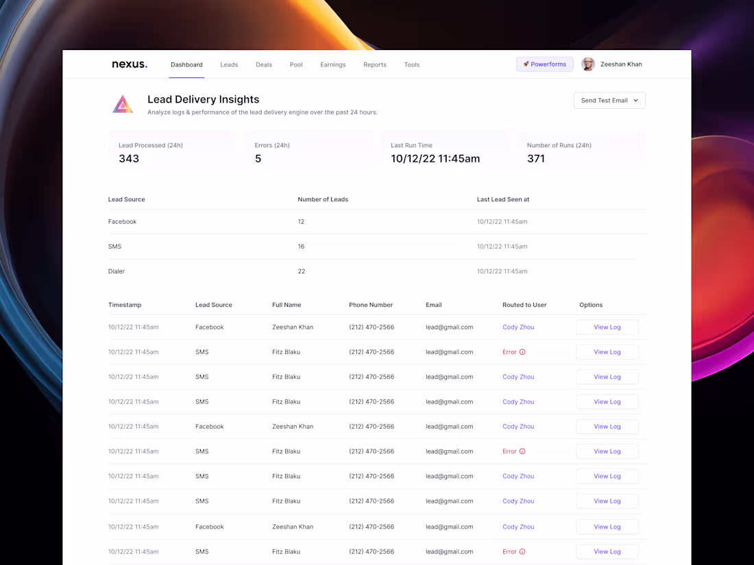 Cover image for Nexus - CRM