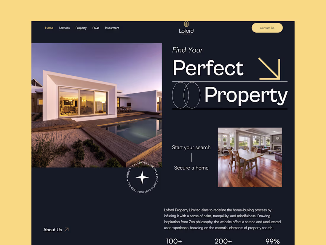 Cover image for Premium Real Estate Website Development for Loford Properties