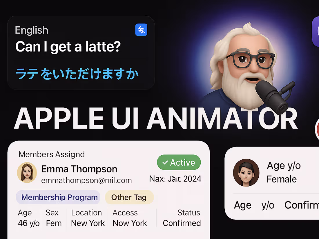 Cover image for Apple UI Animation | VSL | Motion Graphics