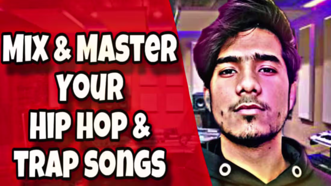 Cover image for mix and master rap song, ep or album professionally