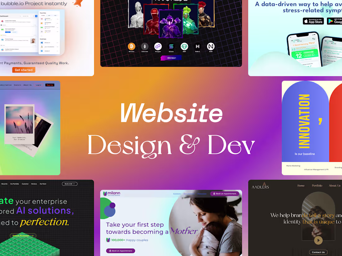 Cover image for A Unique, Creative, and Engaging Website For Your Bussiness