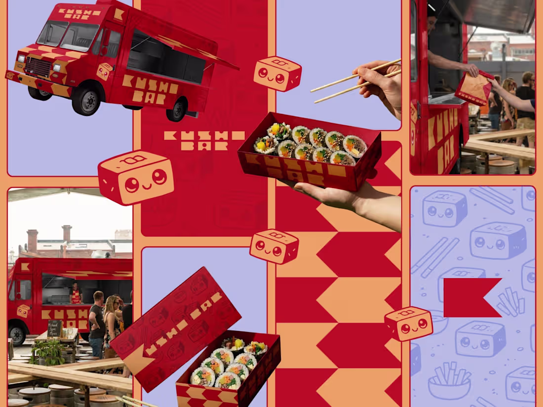 Cover image for Kushi Bar Brand Identity Project