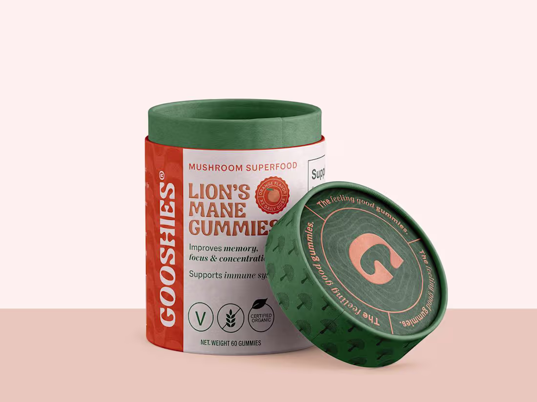 Cover image for Gooshies: The feeling good gummies