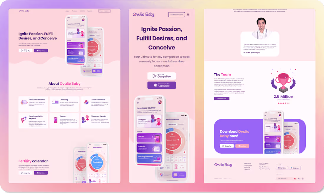 Cover image for Ovulio Baby