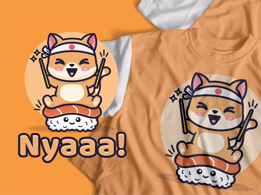 Cover image for Design a Cute Kawaii Logo Mascot 