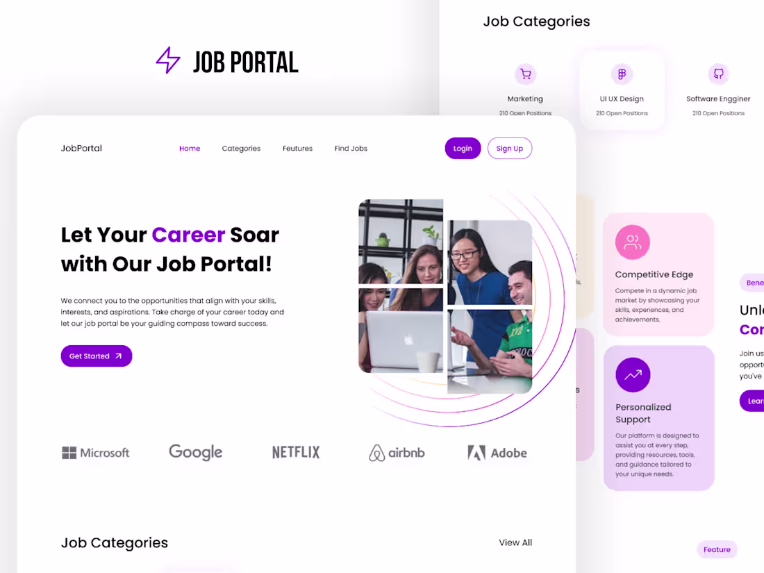 Cover image for Job Portal Website