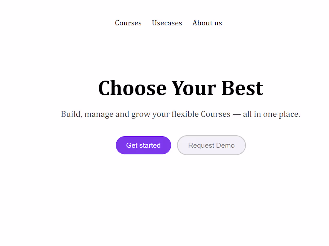 Cover image for Simple website