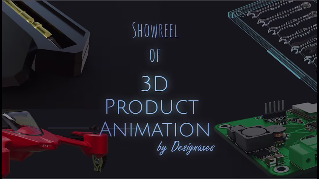 Cover image for Product Animation Show reel  by Designaxes - YouTube