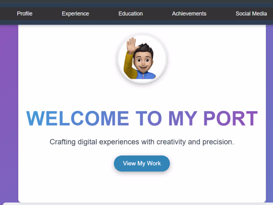 Cover image for Portfolio