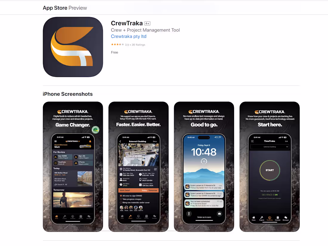 Cover image for CrewTraka Mobile App Optimization