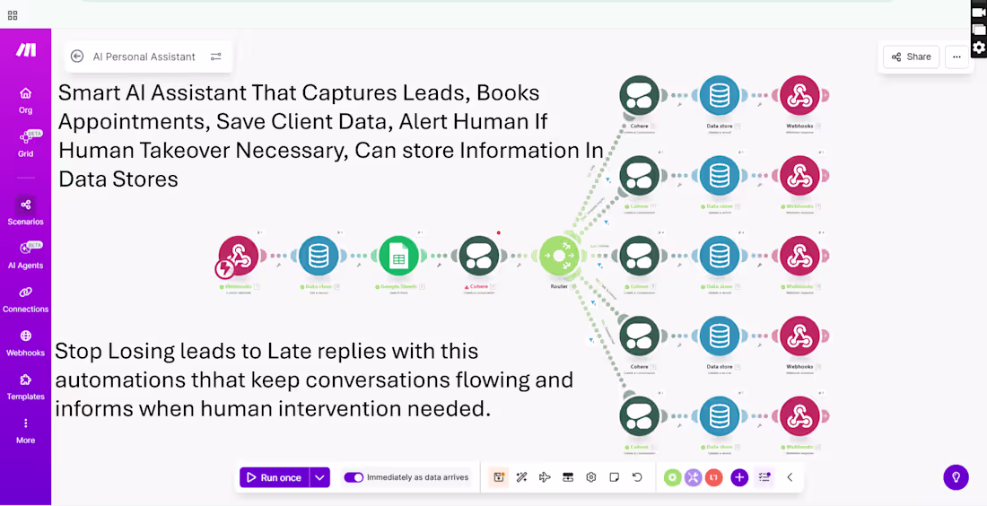 Cover image for Are you missing leads because you can't reply 24/7? I will b...