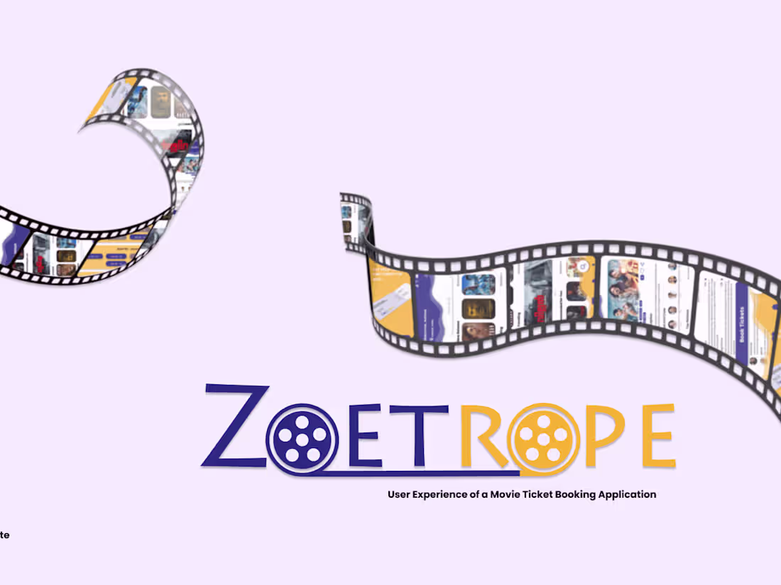Cover image for Zoetrope - UX Case Study