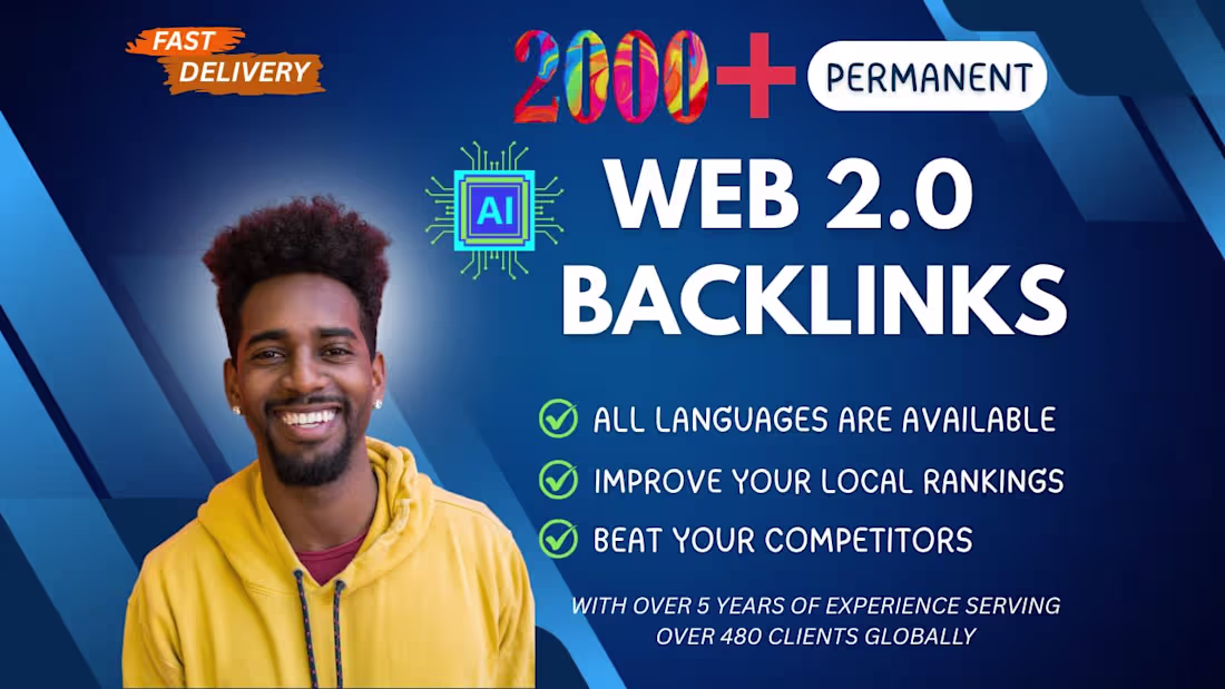 Cover image for I will do web 2 0 backlink	
