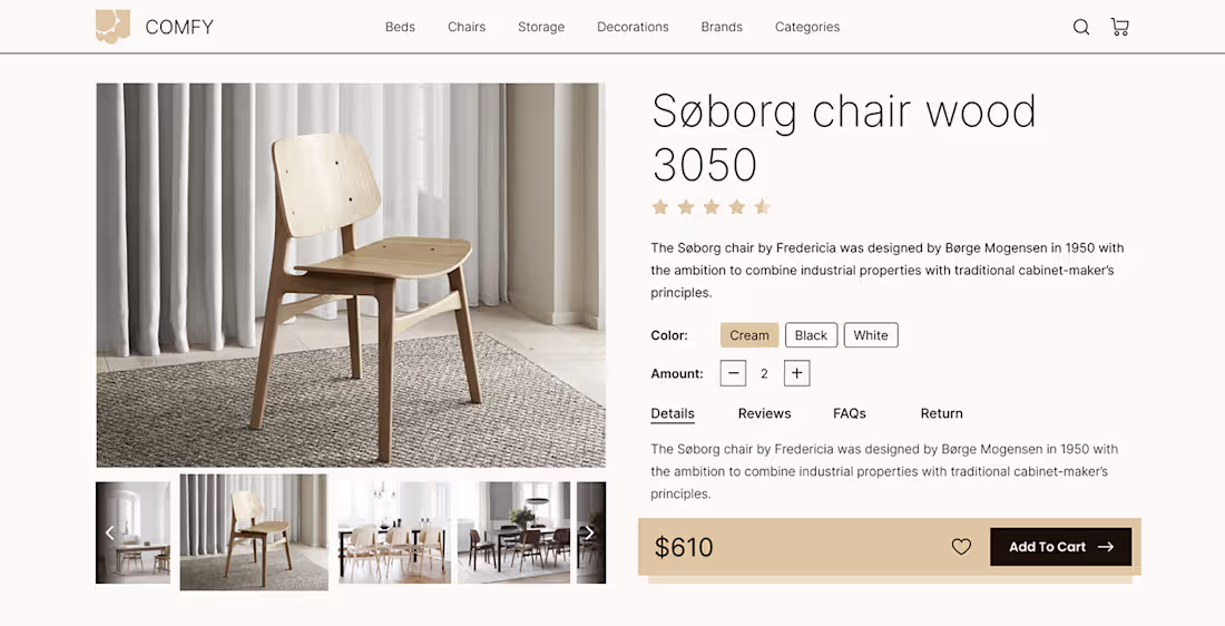 Cover image for Comfy