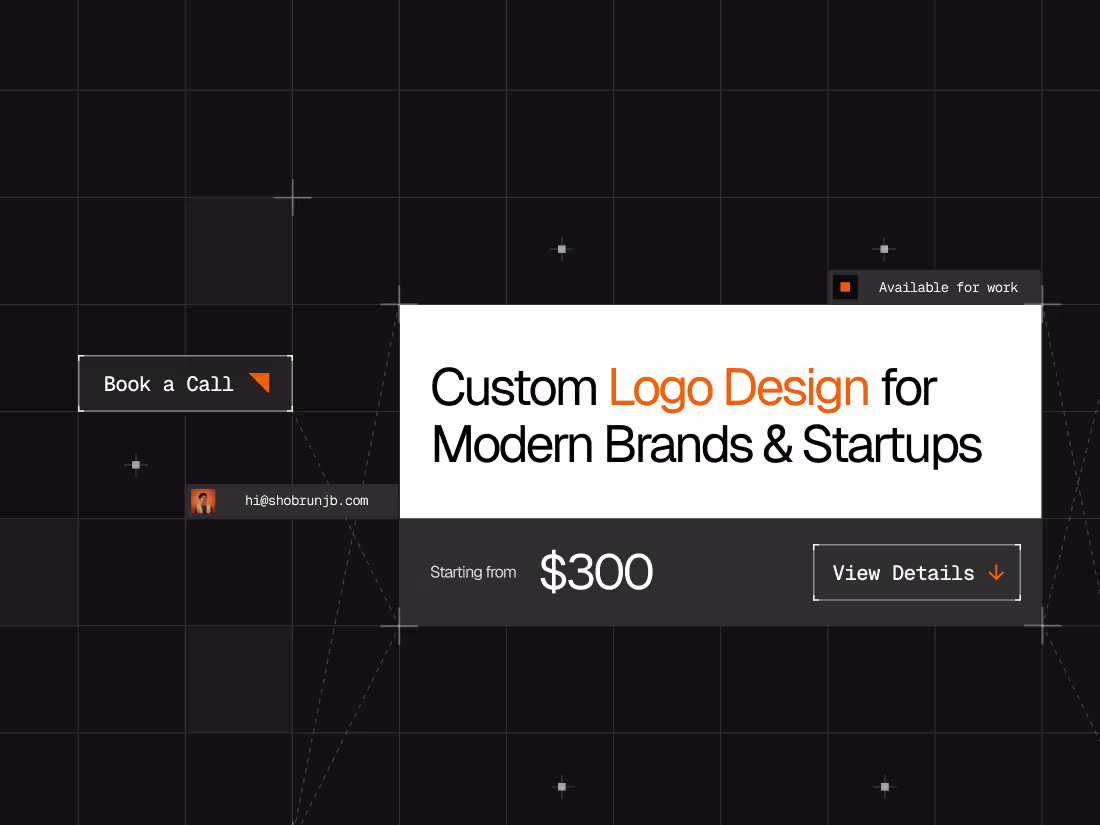 Cover image for Custom Logo Design for Modern Brands & Startups