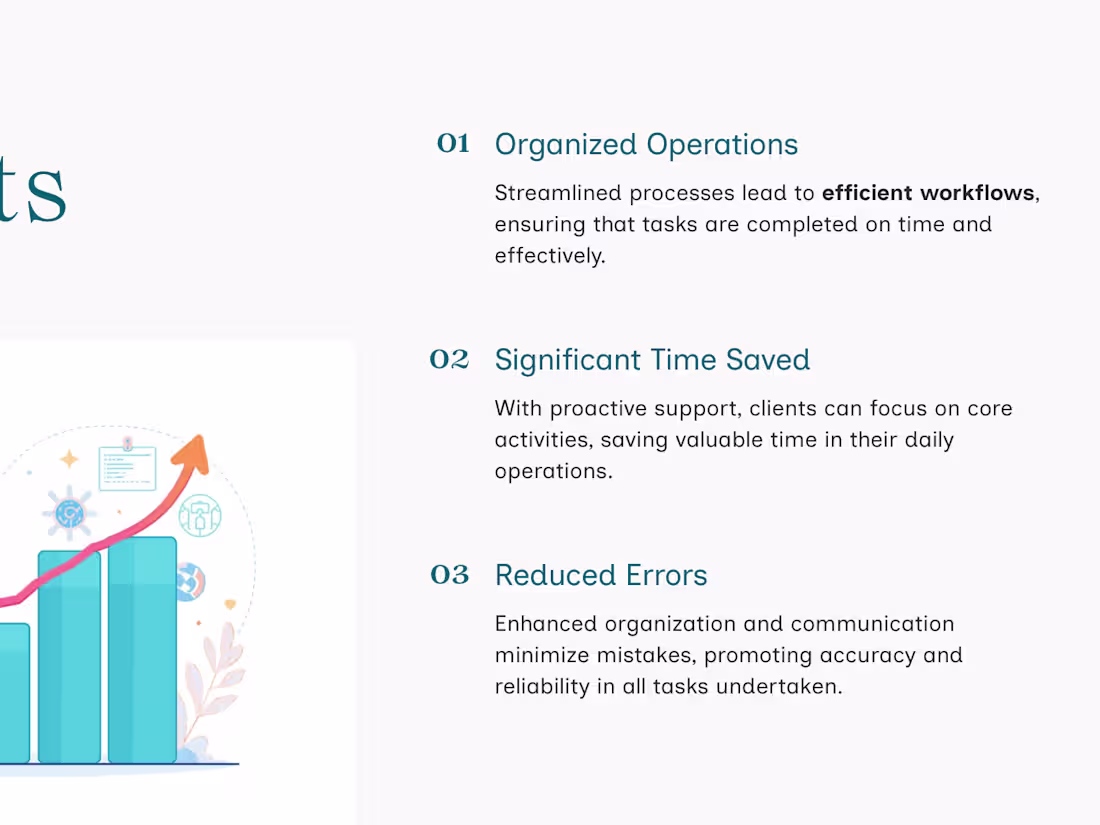 Cover image for I help busy entrepreneurs, and professionals stay organized.