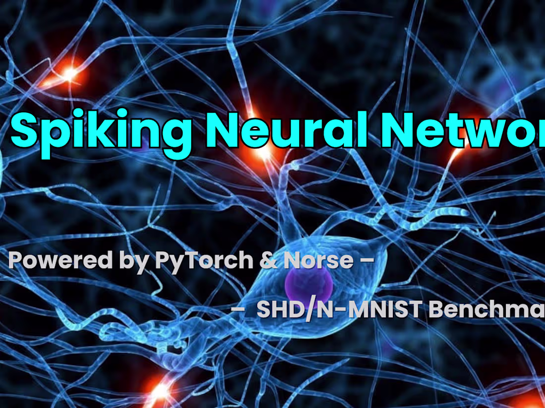 Cover image for Spiking Neural Networks with PyTorch & Norse