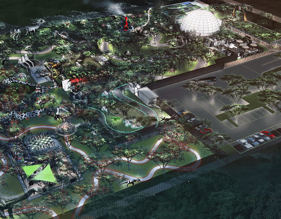 Cover image for Jurasica Adventure Park Neptun, Constanta, Romania