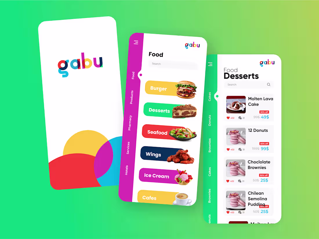 Cover image for Gabu food delivery app