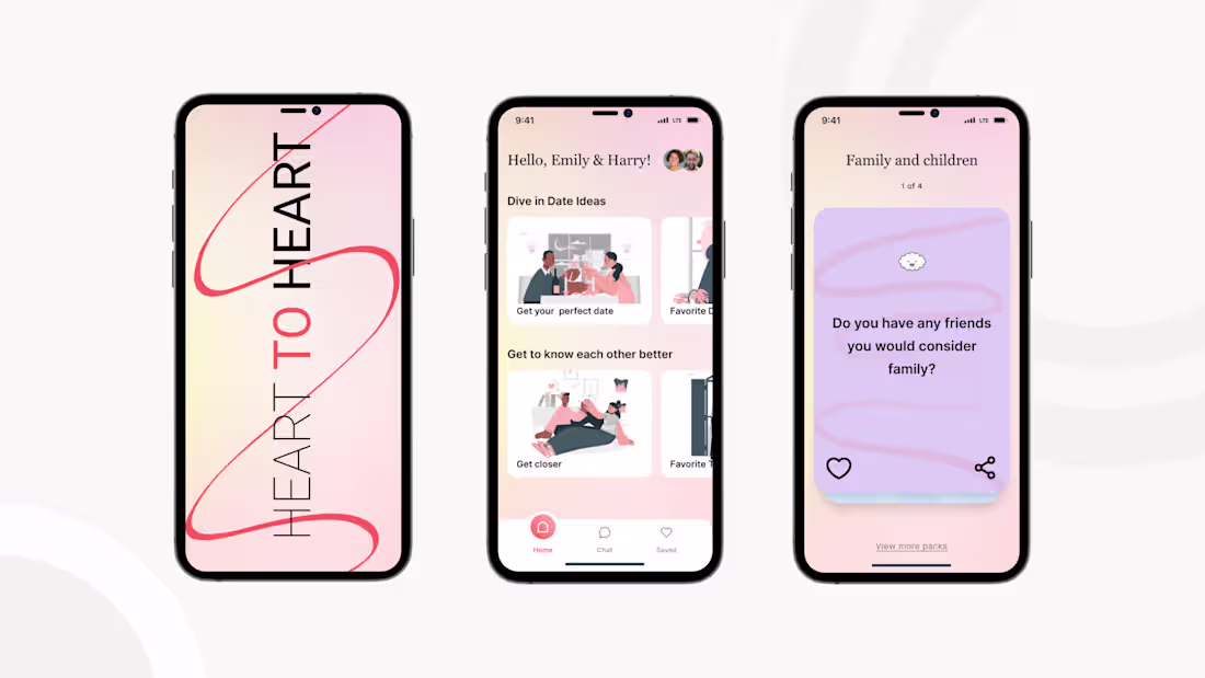 Cover image for “Heart To Heart” App Case Study 