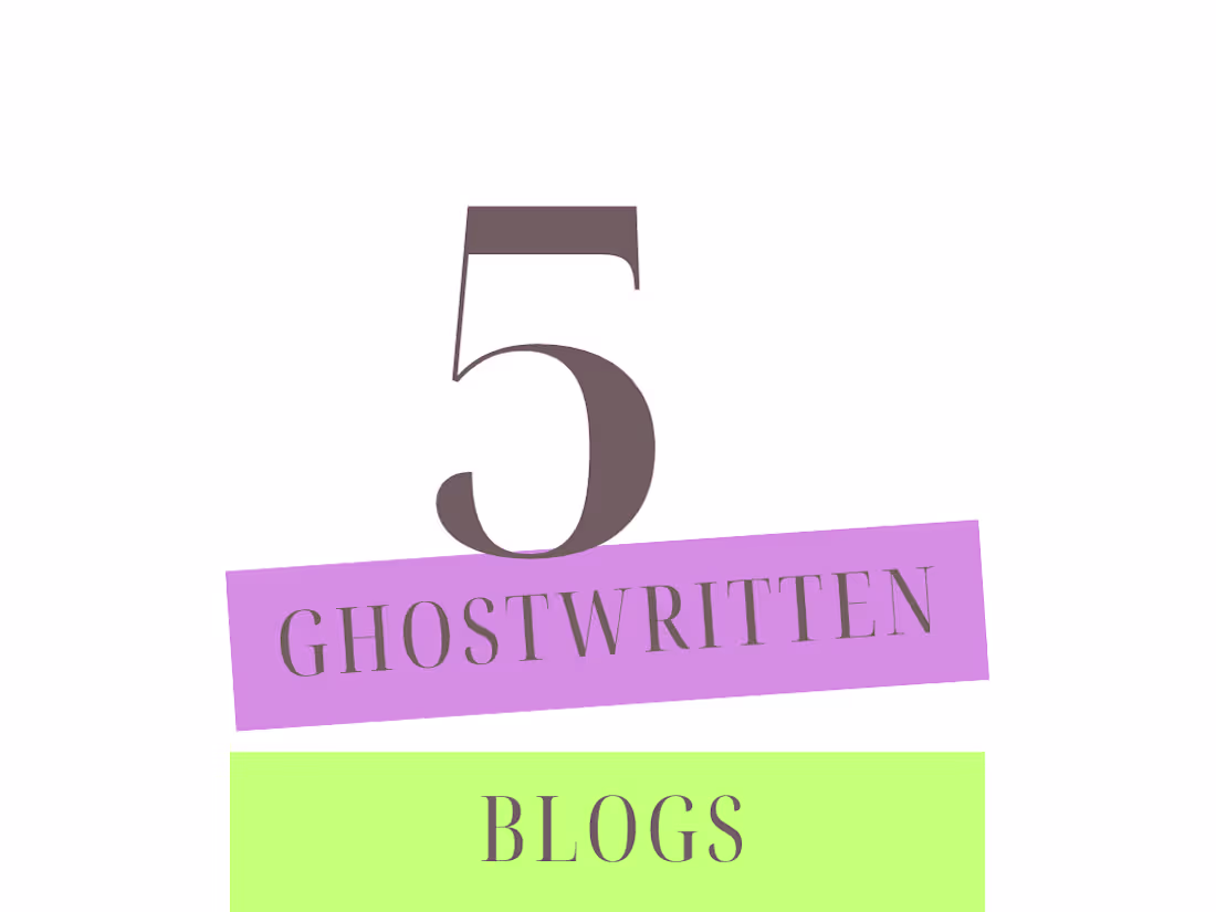 Cover image for Ghostwritten Content