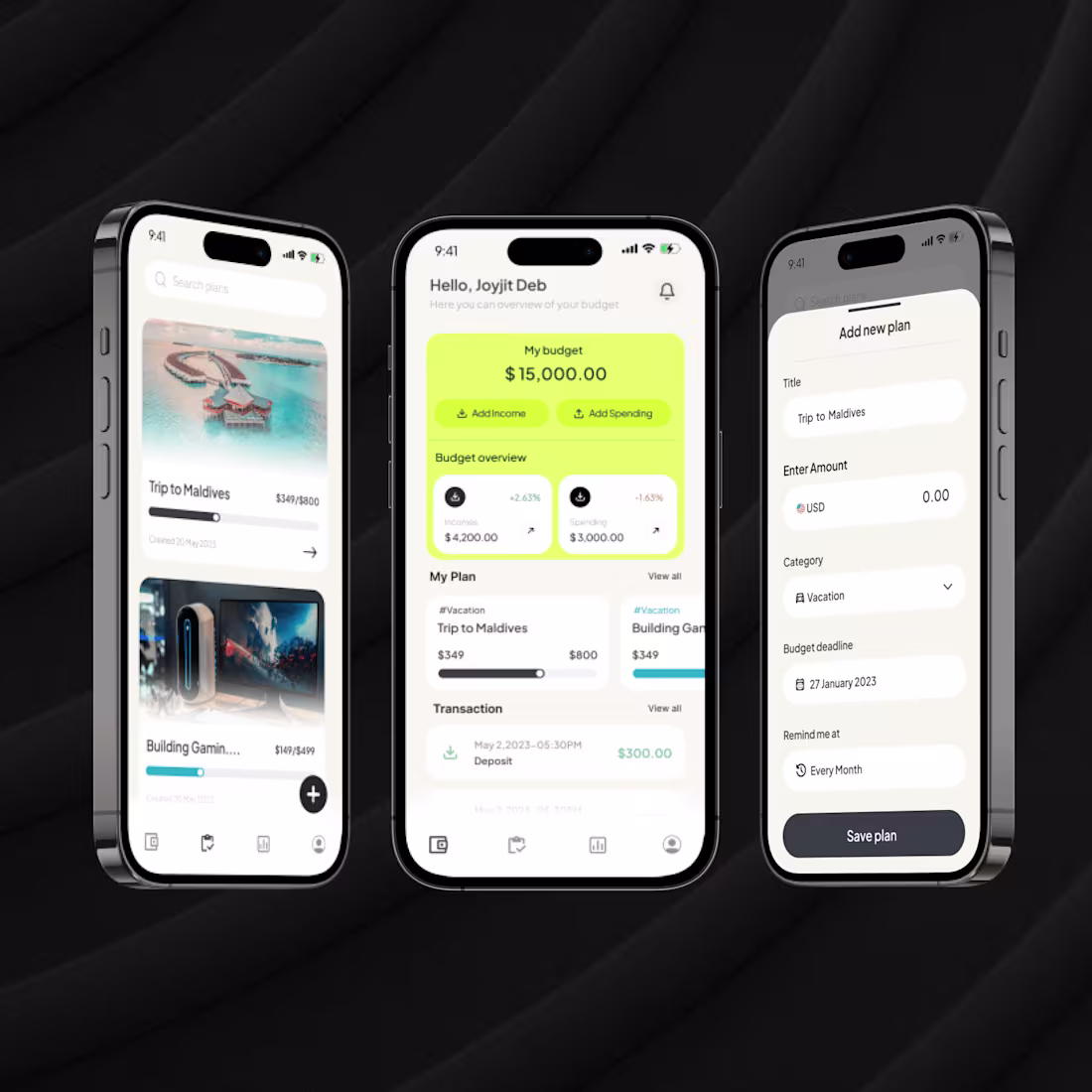 Cover image for Budget Planner Mobile App Design

