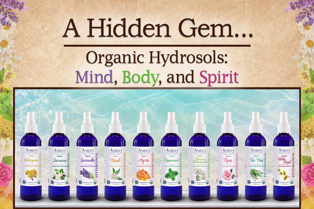 Cover image for Hydrosol Product Descriptions for Amrita