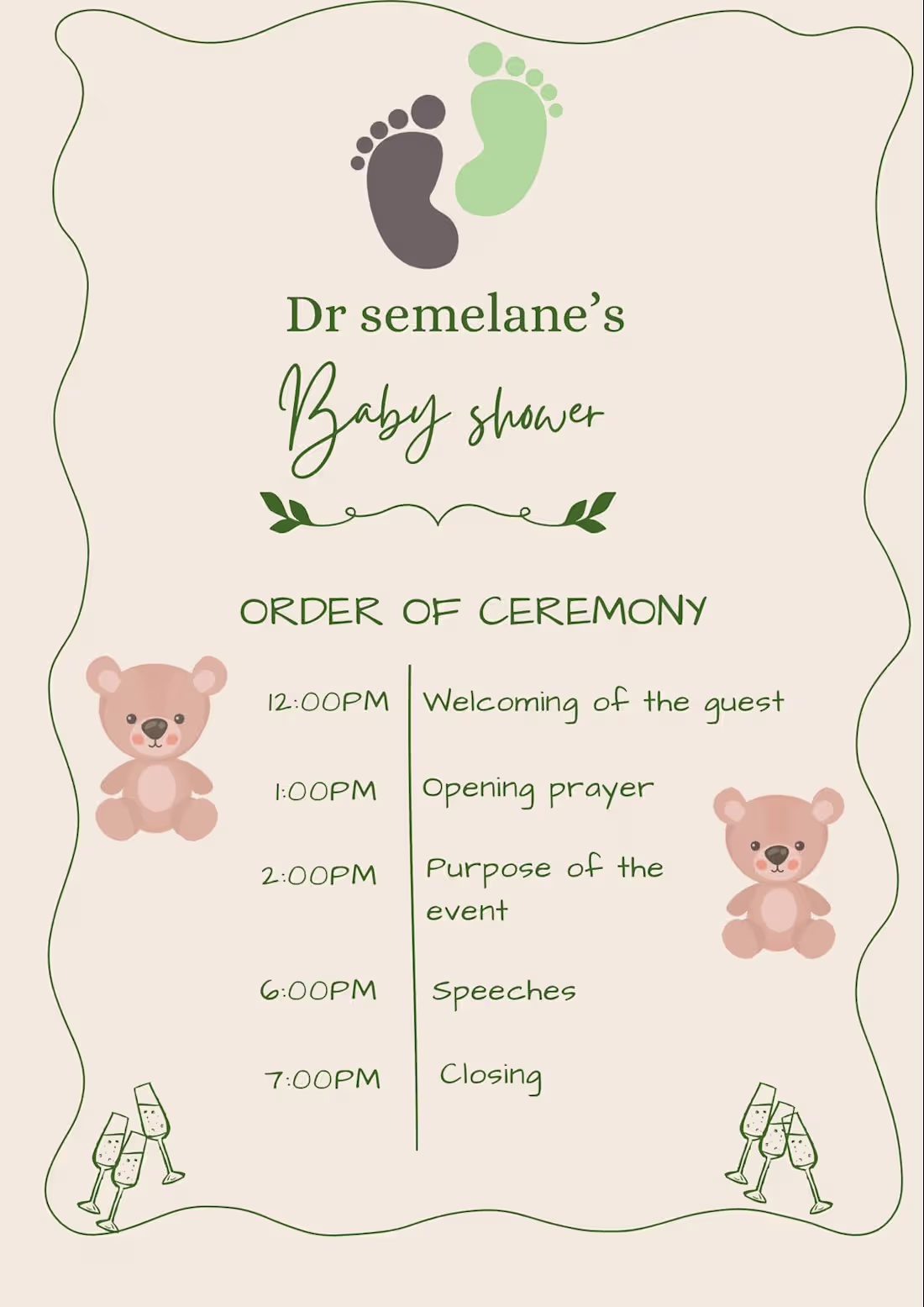Cover image for Baby Shower invitation