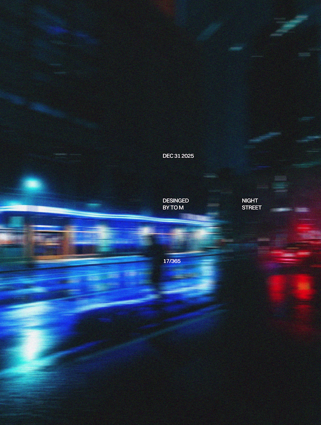 Cover image for Poster design. An exploration of the combination of blur and...