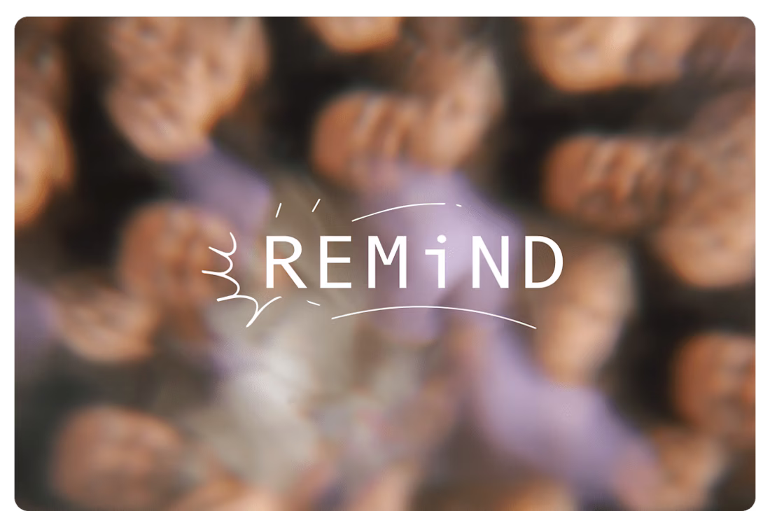 Cover image for Signage, Label, + Social for REMiND