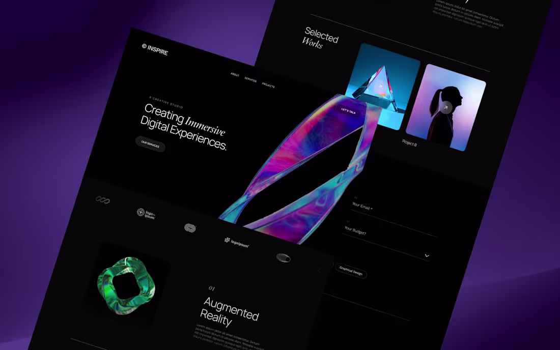 Cover image for Creative Agency | Landing Page