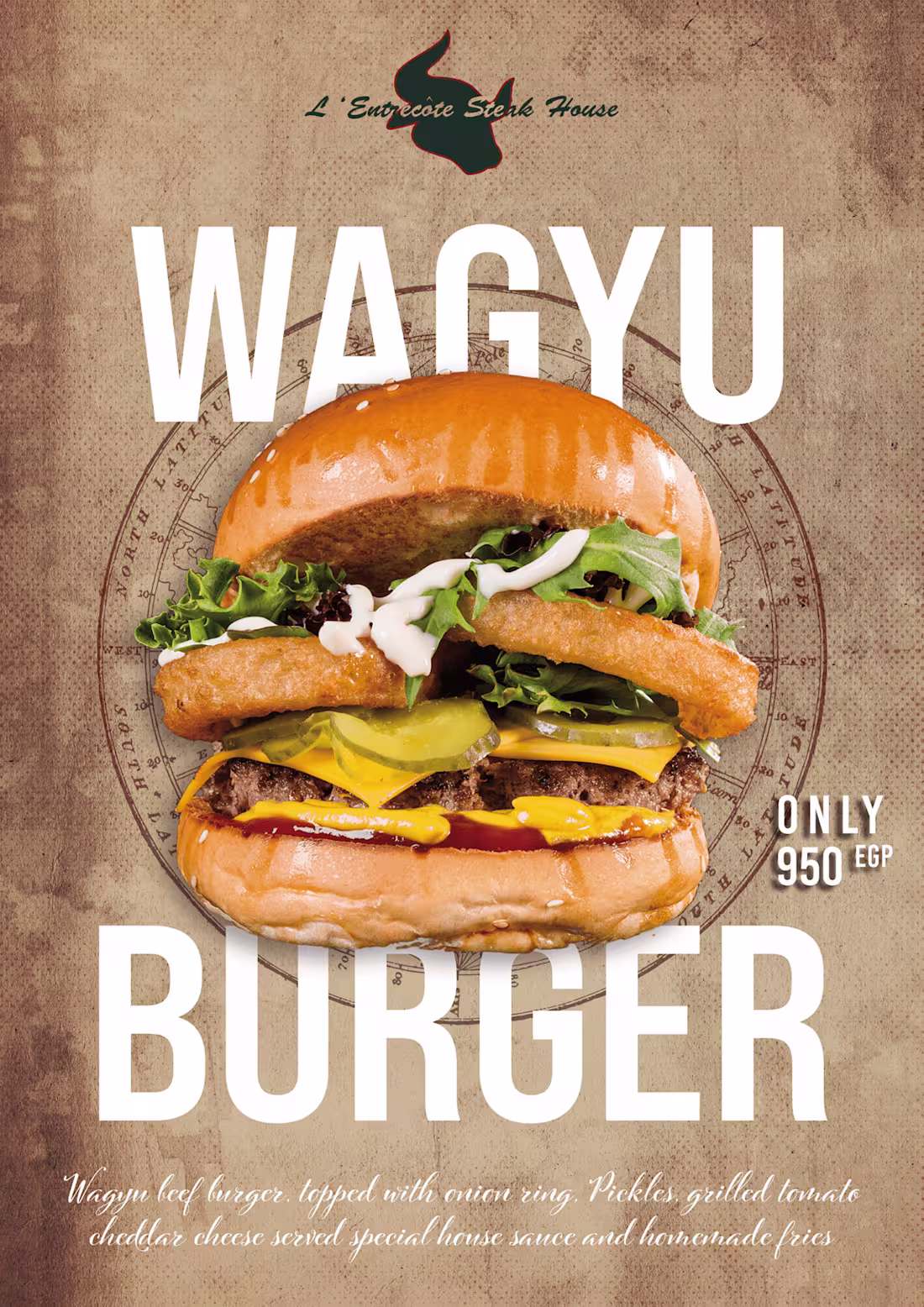 Cover image for Wagyu Burger Stand Menu Offer :: Behance