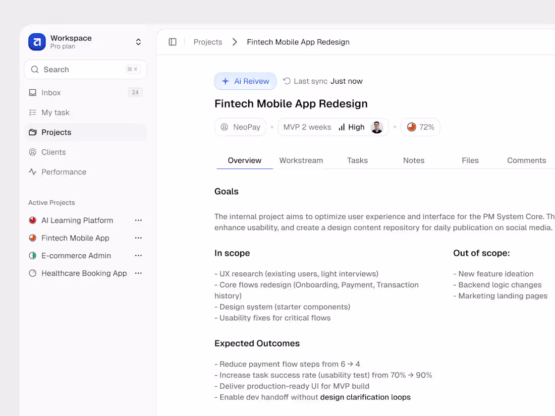 Cover image for Project Details Design ✨ How a project details view can redu...