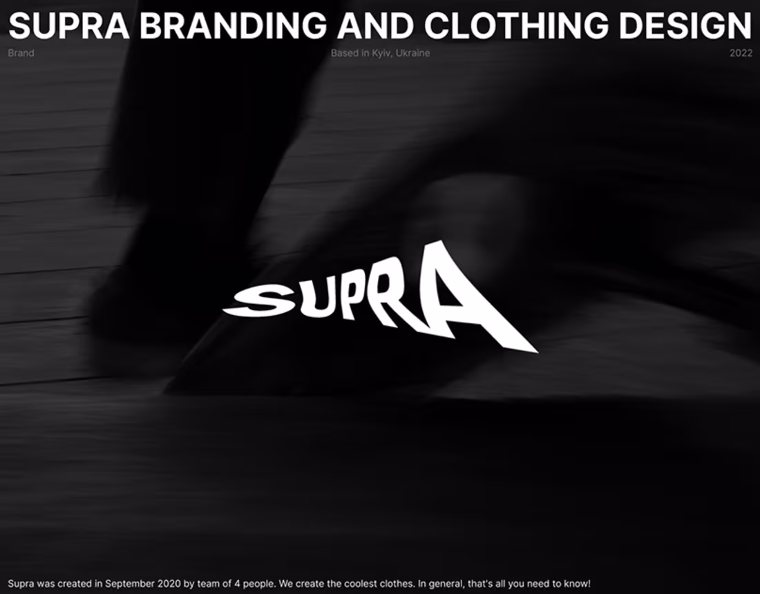 Cover image for Supra | Brand Identity