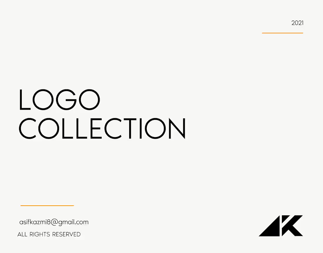 Cover image for Logo Collection - Asif Kazmi