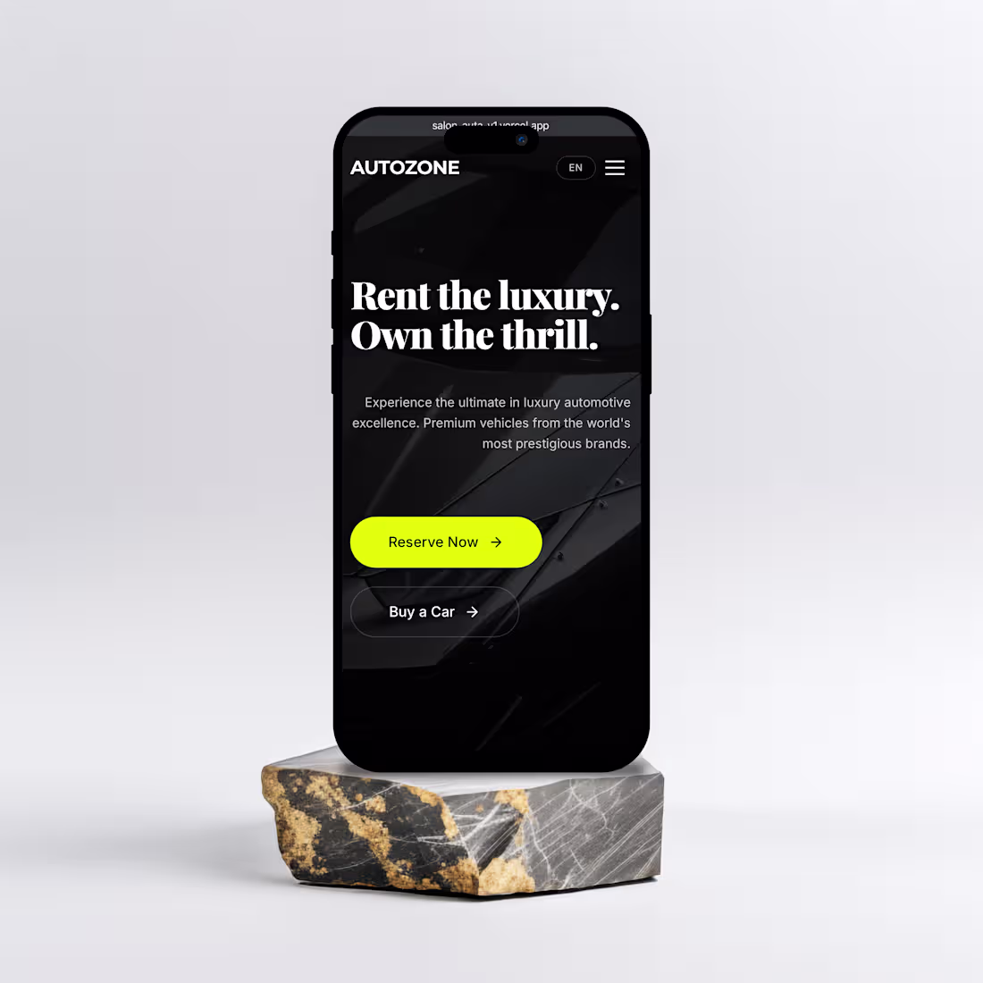 Cover image for New luxury rent-a-car website template