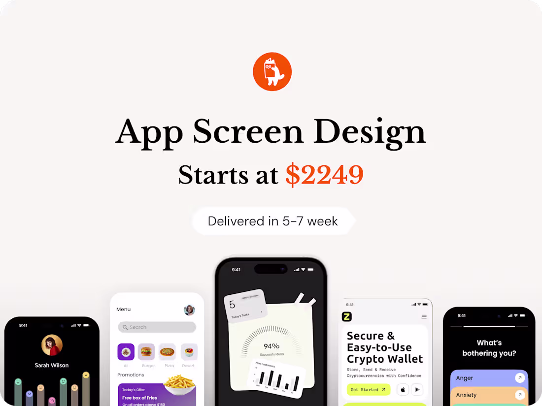 Cover image for Mobile App UI/UX Design for iOS & Android
