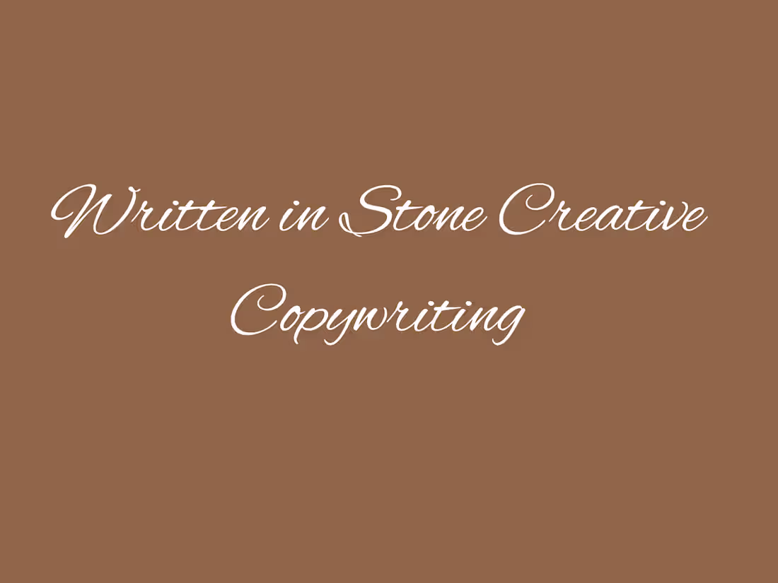 Cover image for Creative Copywriting Course Project