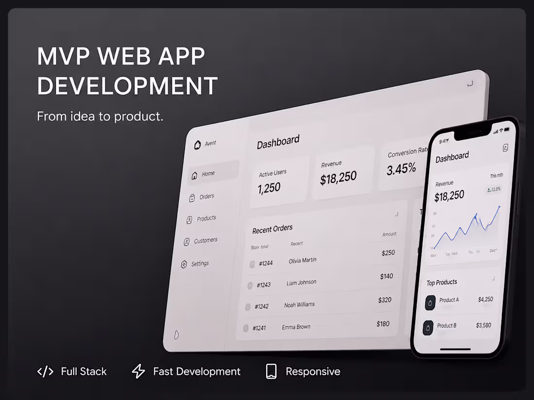 Cover image for MVP Web App Development