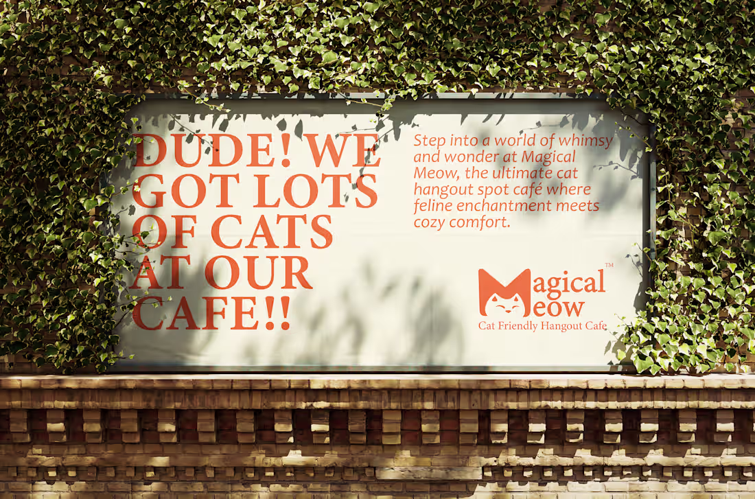Cover image for Logo and Branding | Cat Cafe | Magical Meow :: Behance