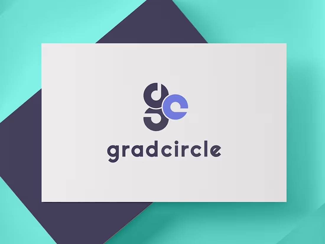 Cover image for GradCircle: Brand Identity for a Tech Startup