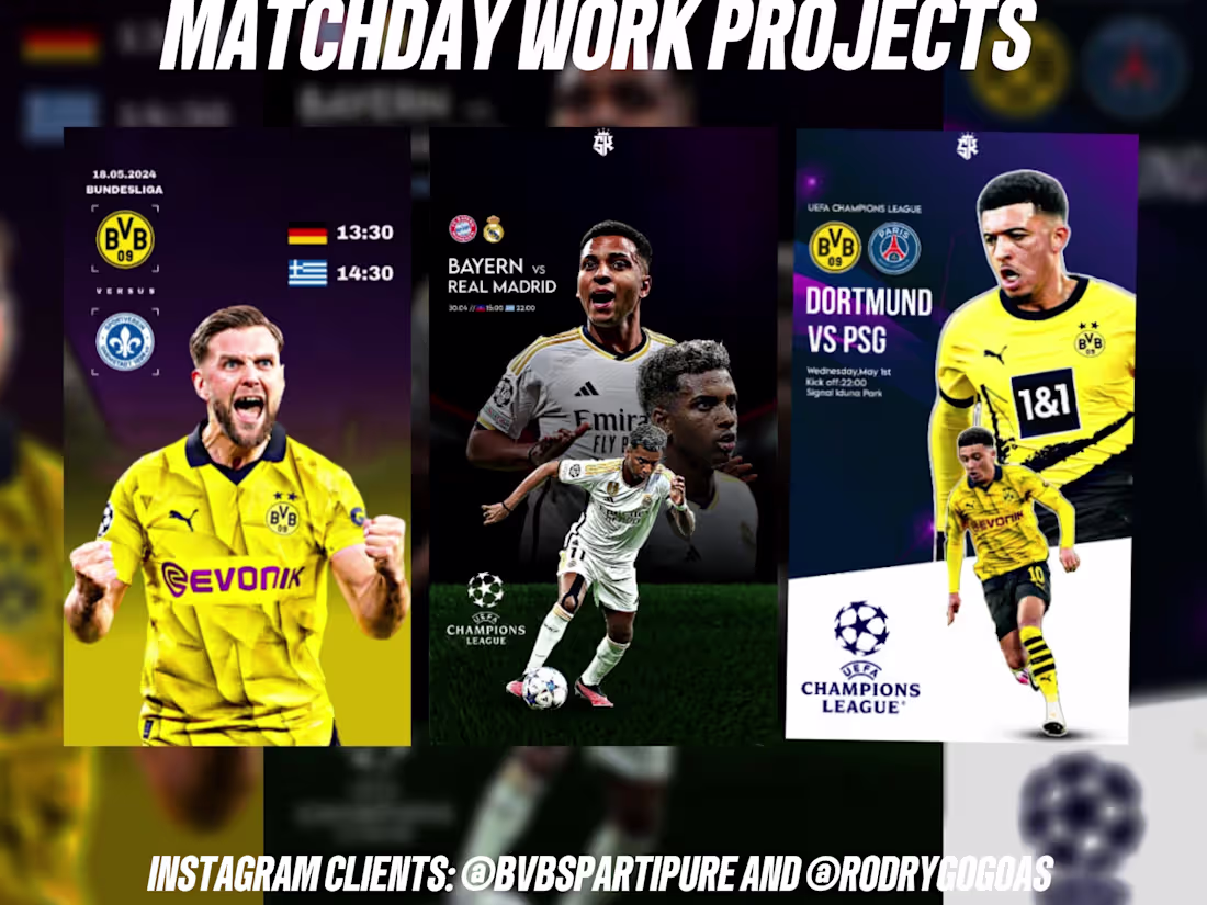 Cover image for Instagram clients work 🎨⚡️.