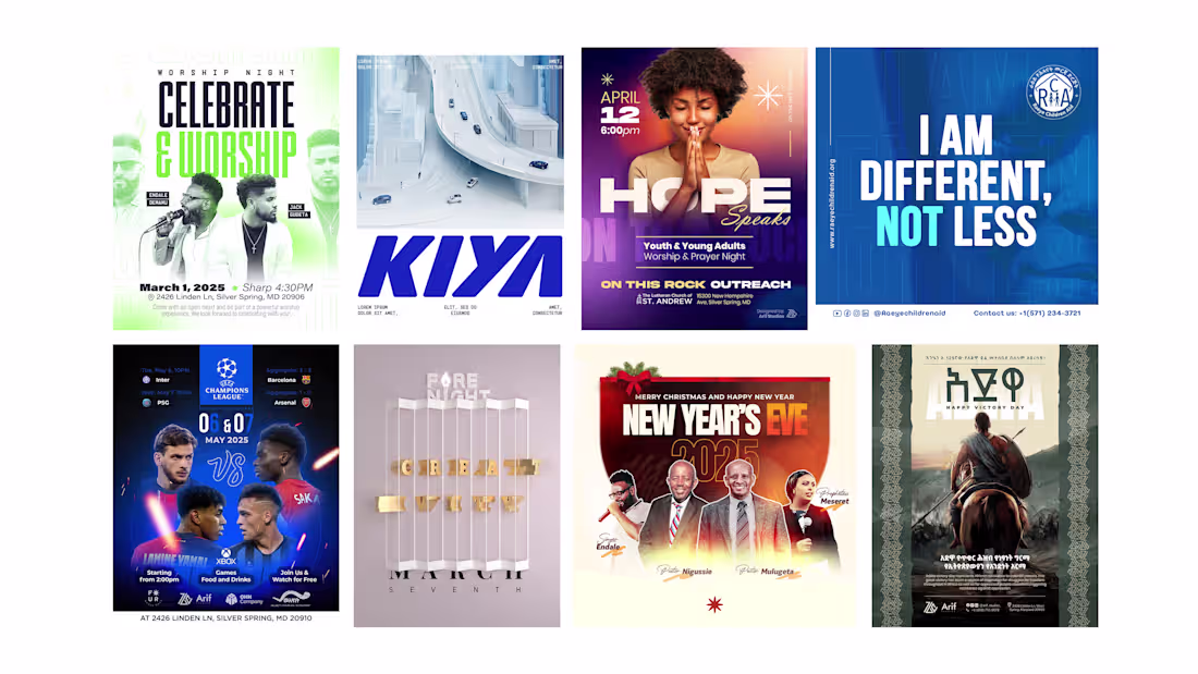 Cover image for Some of graphic designs and posters i have made recently. Ho...