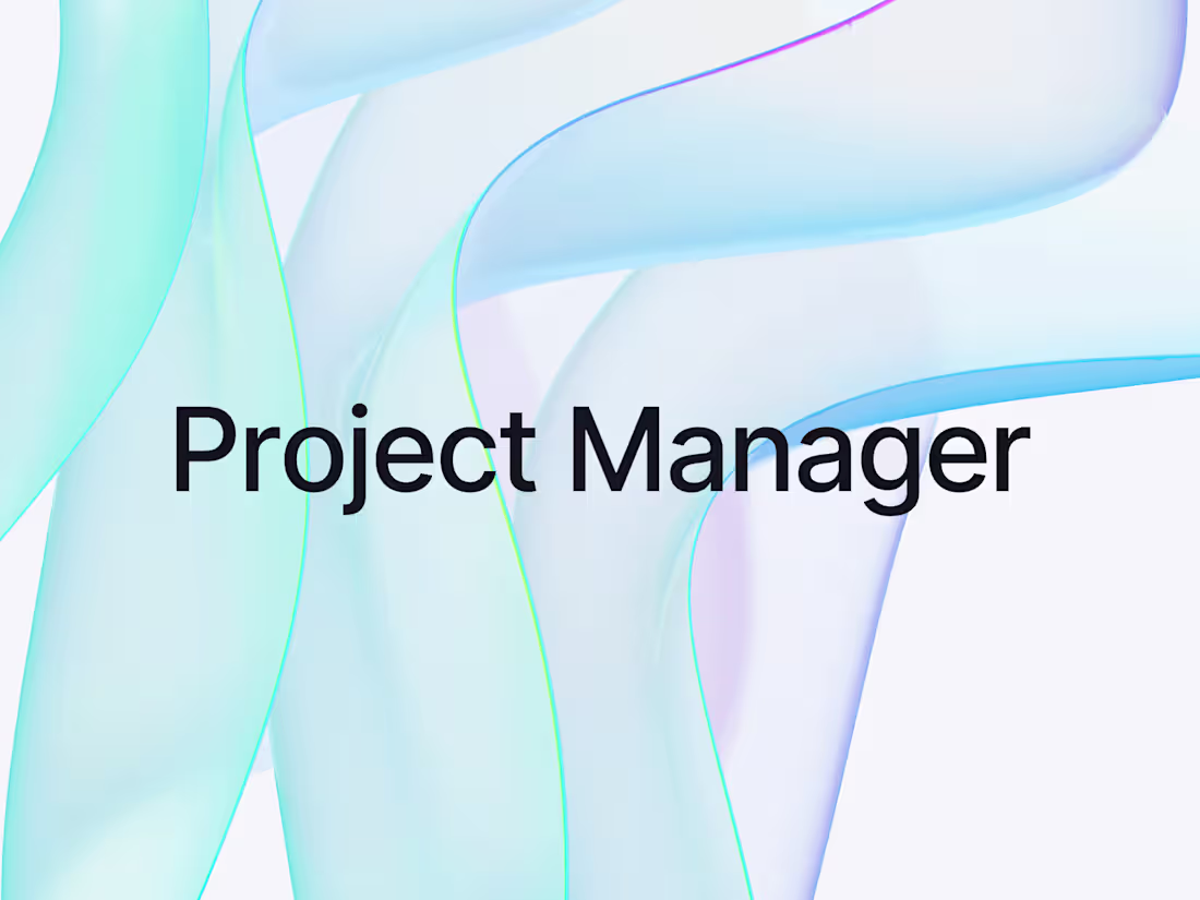 Cover image for Project Manager