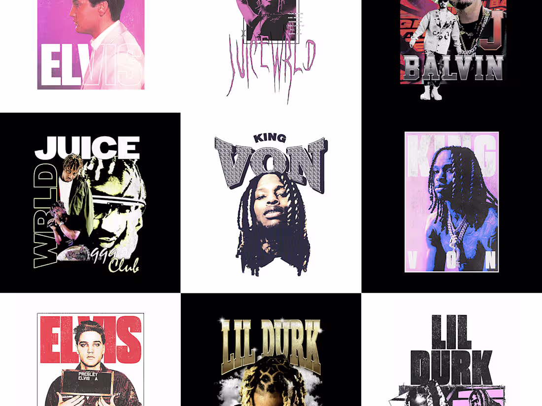 Cover image for 5 Merchandise Graphics