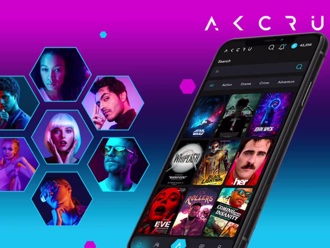 Cover image for Akcru: Streaming & WatchParty React Native App