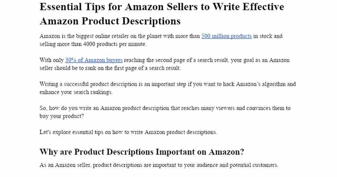 Cover image for Essential Tips for Amazon Sellers to Write Effective Amazon Pro…