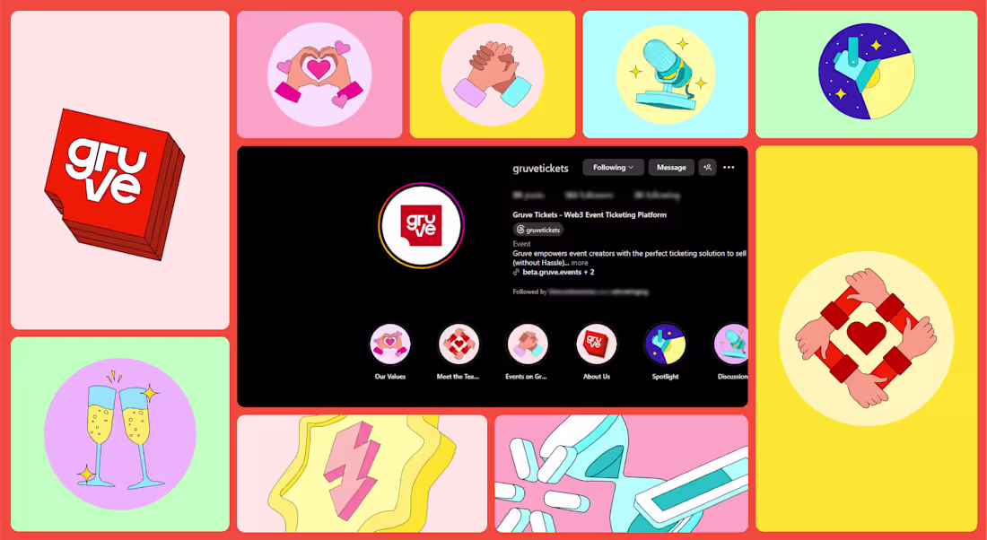 Cover image for Icon Design Showcase (Gruve Tickets)