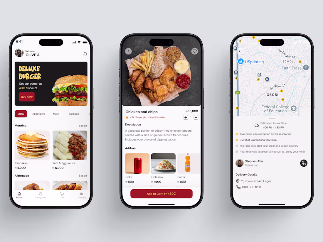 Cover image for User Experience Enhancement for Food App