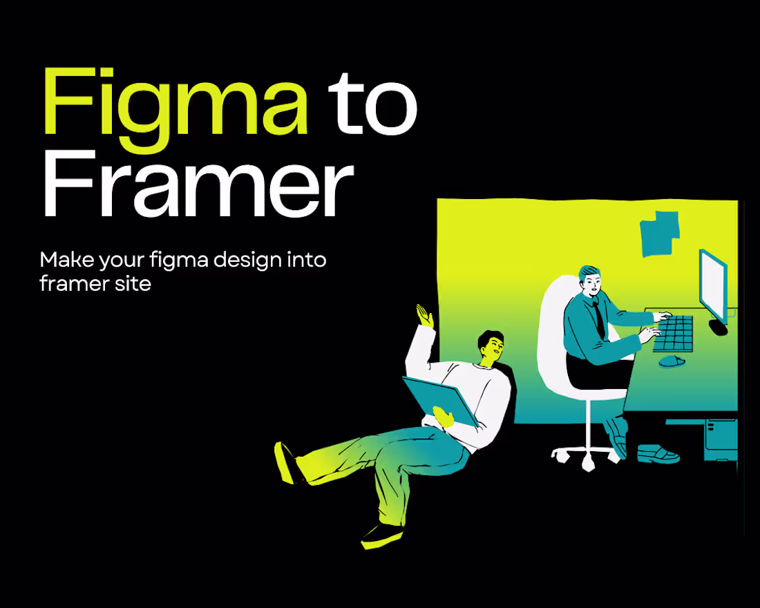 Cover image for Get a fully functional Framer site from your Figma design